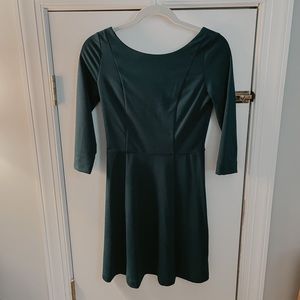 Quarter- Length Sleeve Dress